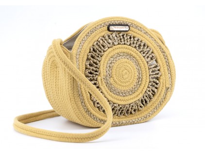BOLSO REDONDO DE ALGODON  CAROLINE